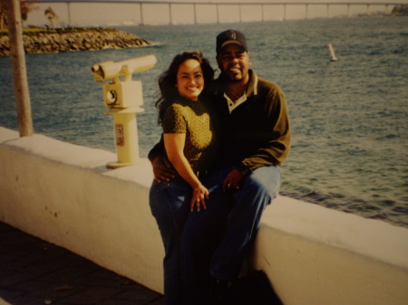 The wife and I Seaport Village