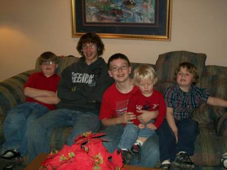 my 5 grandsons