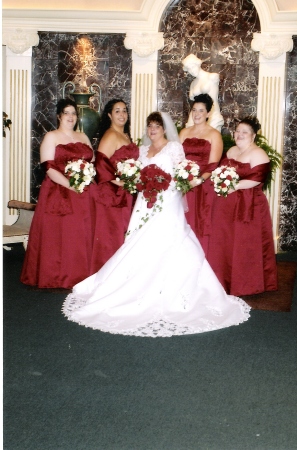 bride and bridesmaids 1