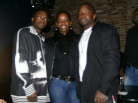 me & 2 of my brothers at plush