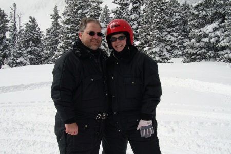 Wife and I Continental Divide