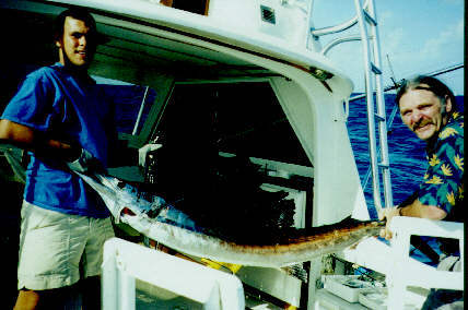 My one and only sailfish in Islamorada