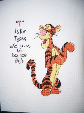 T is for Tigger