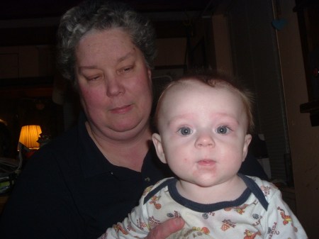 Grandma Jane with Logan
