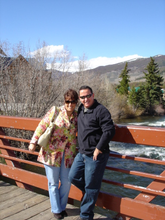 My Wife and I in Colorado