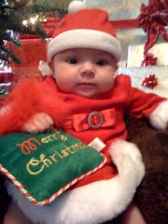 Allyssa is ready for Christmas!