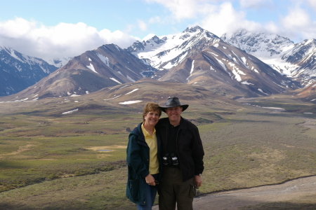 Dave & wife Kathy in Alaska