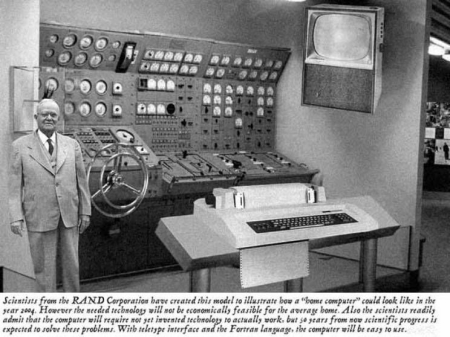 1954 - Vision of a Future Home Computer