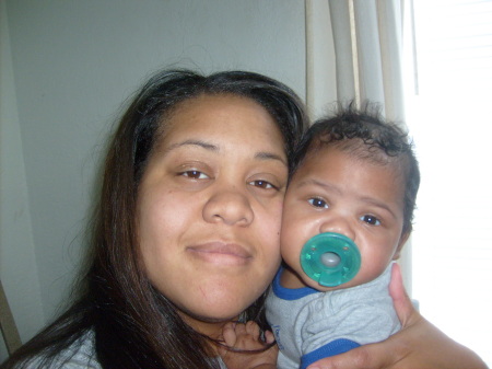 My Daughter & Grandson(Devin)