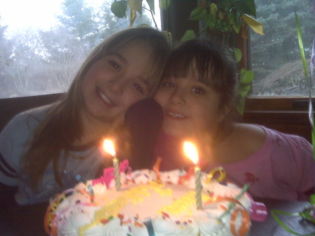 Happy Birthday Maddie and Carrie 2/19/09