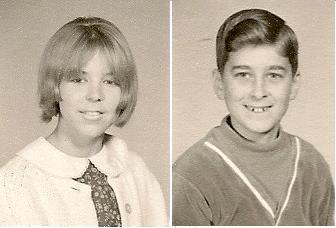 Ann & Me 35 Years Earlier - 8th Grade Photo