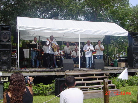 the band at Sanford Zoo EL COQUI FESTIVAL