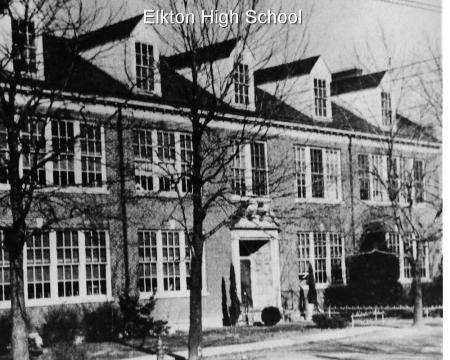 ELKTON HIGH SCHOOL IN THE LATE 50&#39;S