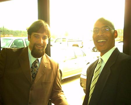 l. to r. Bro. Joel and Bro. Le'roy Tousant