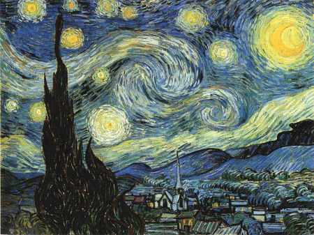 Van Gogh's, "Starry night"