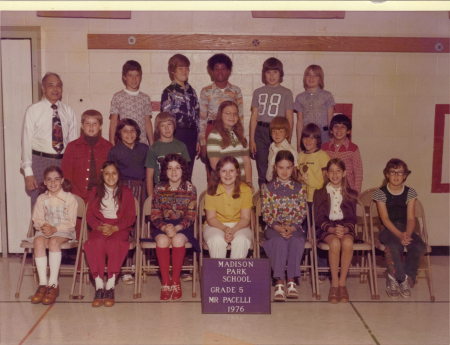 Mr. Pacelli   5th Grade   1976