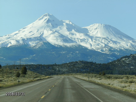 My view of Mt. Shasta