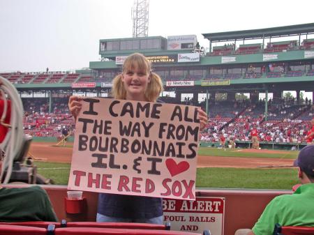 Christina Goes to Fenway