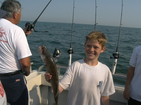 Walleye fishing on lake Erie