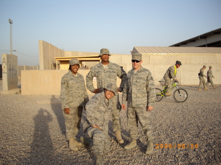 Chow time at D-FAC 4 Joint Base Balad, Iraq.