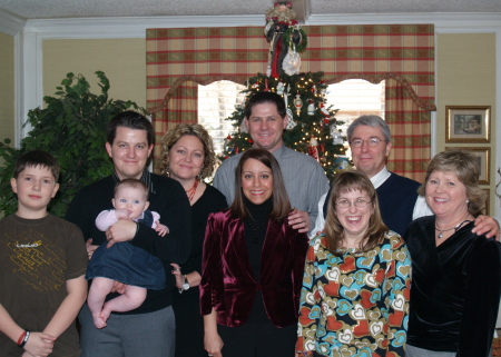 Pope family--Christmas, 2007