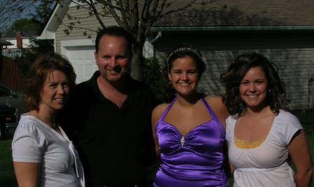 our daughter, Stephany's senior prom-2008