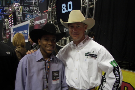 Aaron at the PBR