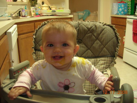 my littlest one christmas 2008