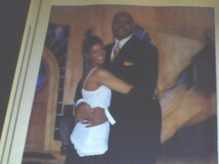 Me and my husband on my B-day