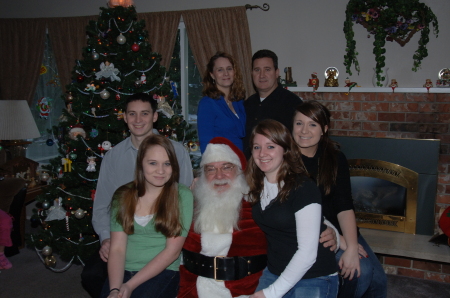 Santa and Family