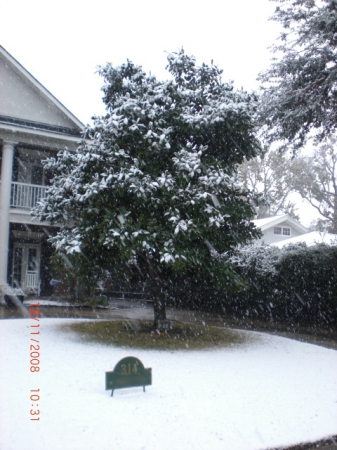 Snow in New Orleans!