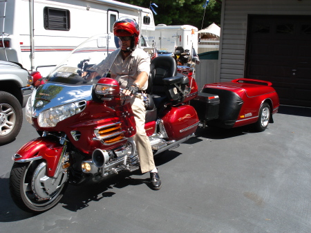 2003 GoldWing and Trailer