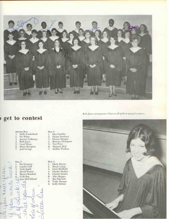 concert choir 1969