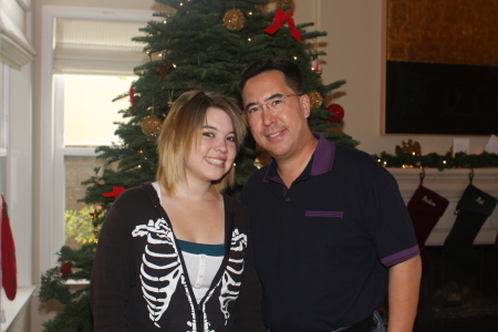 My Daughter and I Christmas 2008