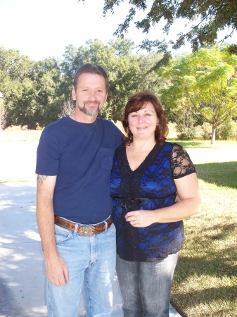 Bob and I, Thanksgiving 2008