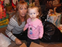 Arianna & I Christmas 2008