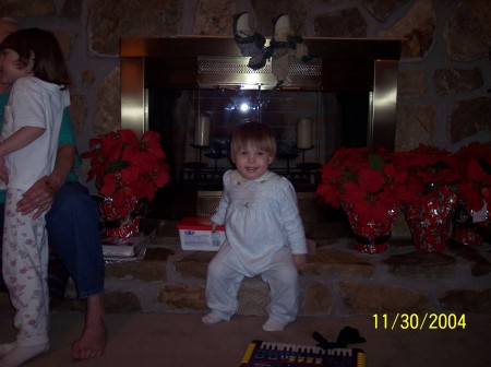 Emily at Pawpaw and Mamaw's house