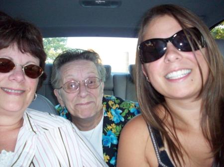 Me, Mom and Sara in Virginia Beach