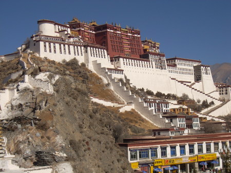 Potala Palace in Lhasa, Tibet