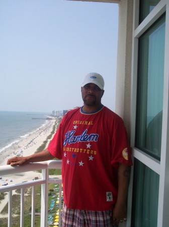 My Husband Ronnie at Myrtle Beach