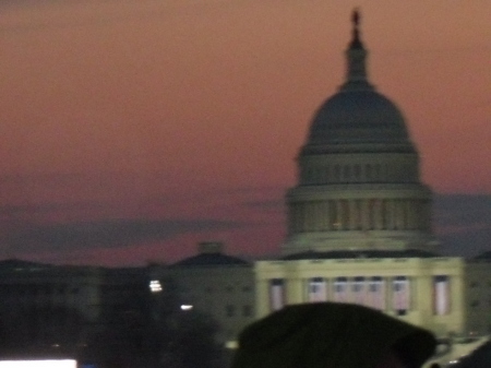 Sunrise on Washington