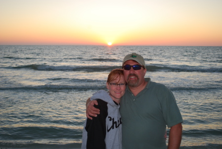 Me and my hubby in Florida for New Years 2009