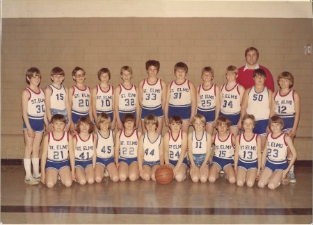 St. Elmo Elementary Basketball Team 198?