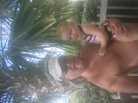 Daddy with Morgan