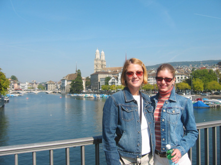 Zurich with my cousin