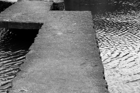 Stone Pathway over Water