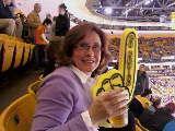 Happy Birthday at the Bruins game