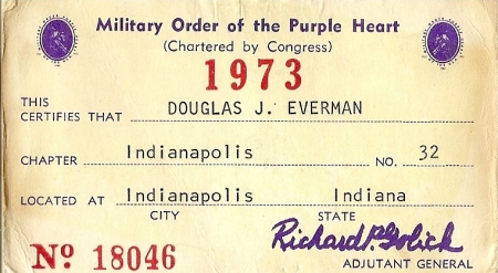 1973 membership card