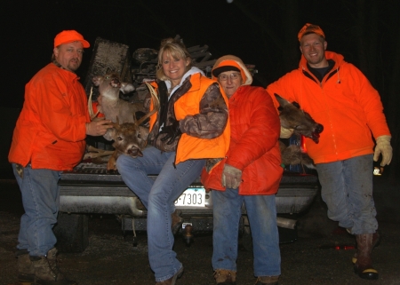 Hunting with my family    Dec. 2008