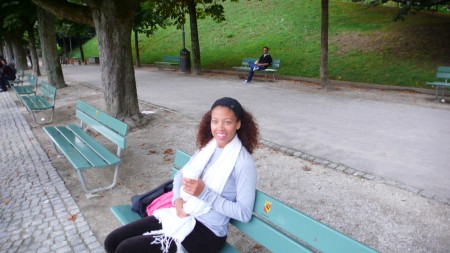 Resting in the park in Bern